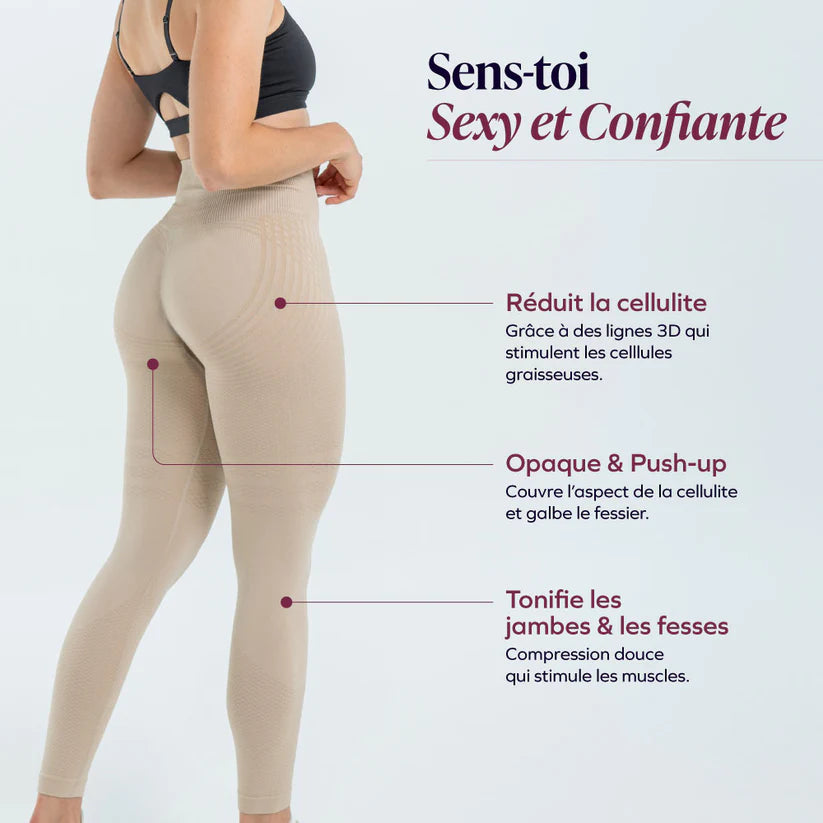 Legging 3D | Bleu