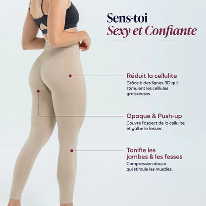 Legging 3D | Bleu
