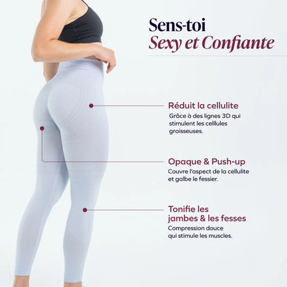 Legging 3D | Violet Clair
