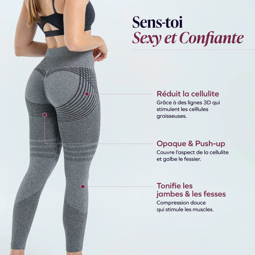 Legging 3D | Gris