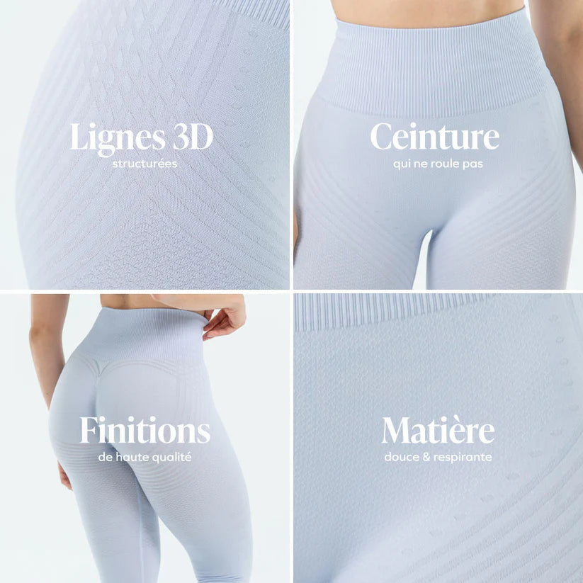 Legging 3D | Violet Clair
